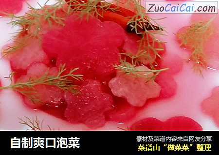 自制爽口泡菜