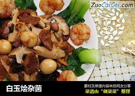 白玉烩杂菌