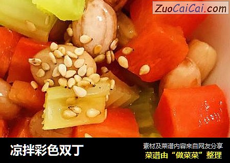 凉拌彩色双丁
