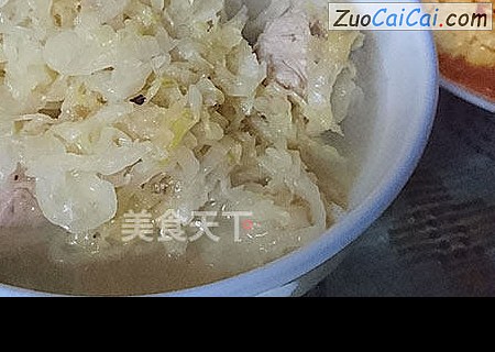 简版酸菜炖排骨