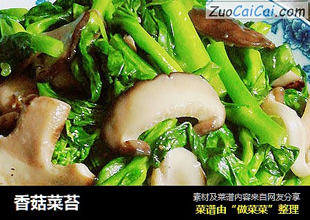香菇菜苔