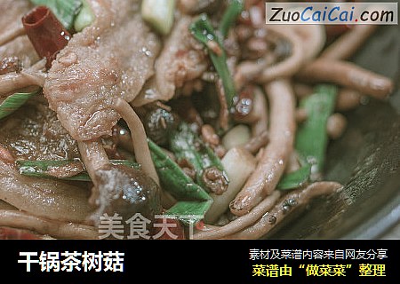 干锅茶树菇