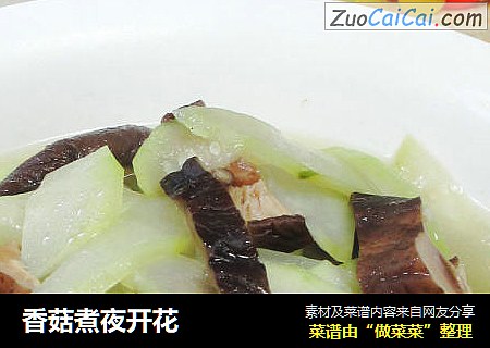 香菇煮夜开花