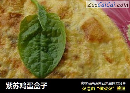 紫苏鸡蛋盒子