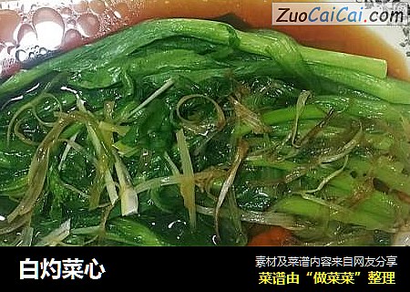 白灼菜心