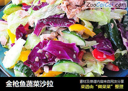 金枪鱼蔬菜沙拉