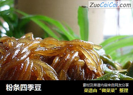 粉条四季豆