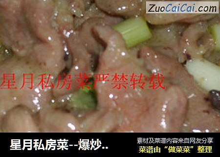 星月私房菜--爆炒牛肝菌