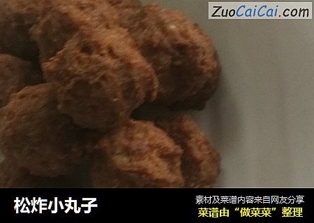 松炸小丸子