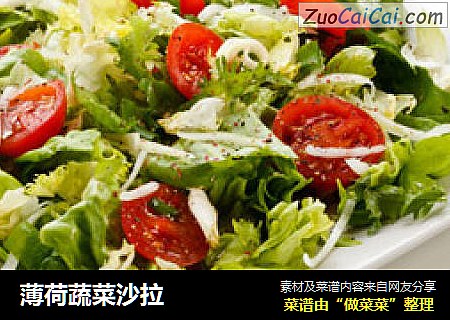 薄荷蔬菜沙拉