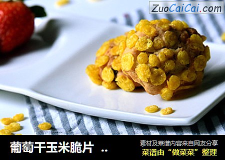 葡萄干玉米脆片  饼干  德普烘焙实验室