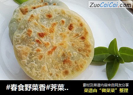 #春食野菜香#荠菜馅饼