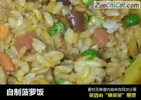 自制菠萝饭