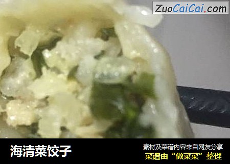 海清菜饺子