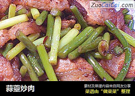 蒜薹炒肉