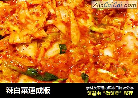 辣白菜速成版