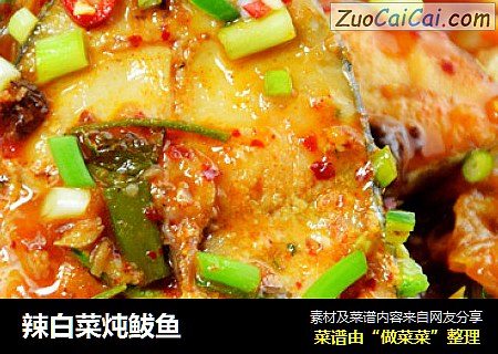 辣白菜炖鲅鱼