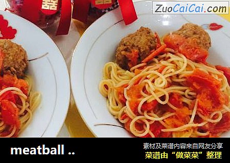 meatballspaghettini