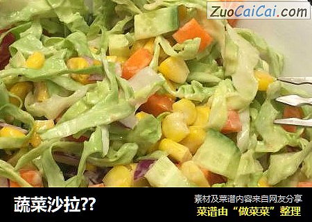 蔬菜沙拉？