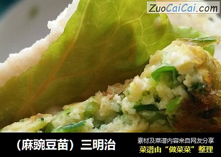 （麻豌豆苗）三明治
