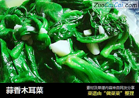 蒜香木耳菜
