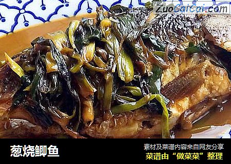 葱烧鲫鱼