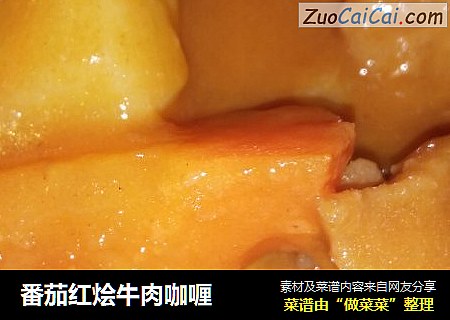 番茄红烩牛肉咖喱