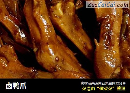 卤鸭爪