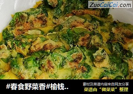 #春食野菜香#榆钱蛋饼