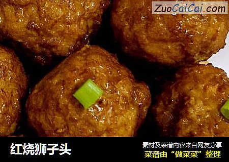 红烧狮子头