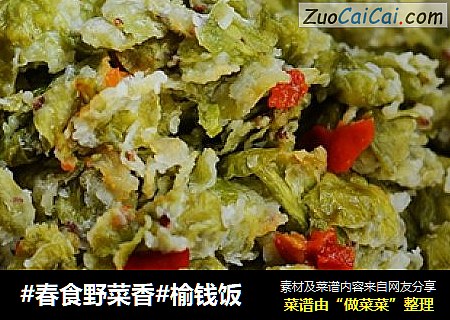 #春食野菜香#榆钱饭