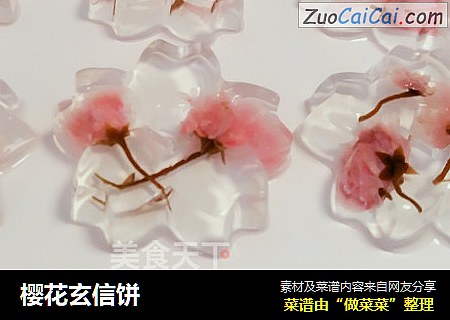 樱花玄信饼