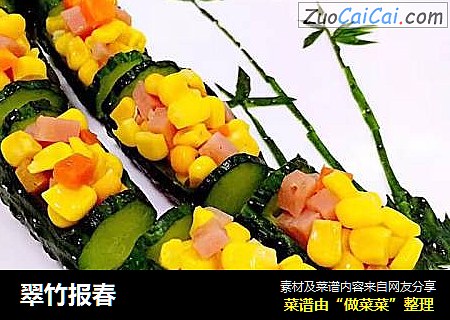 翠竹报春