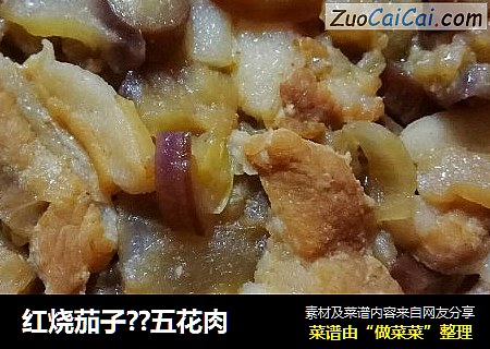 红烧茄子??五花肉