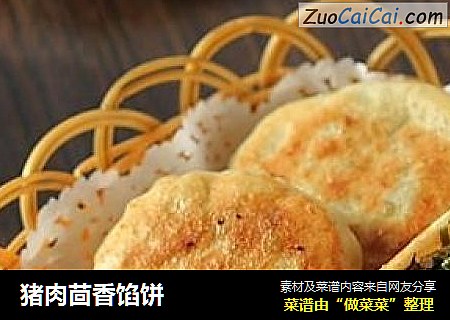 猪肉茴香馅饼