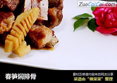 春笋焖排骨