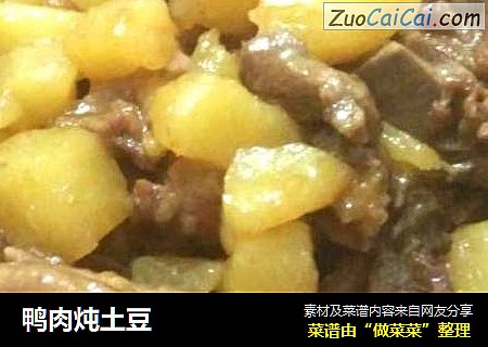 鸭肉炖土豆
