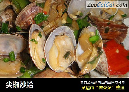 尖椒炒蛤