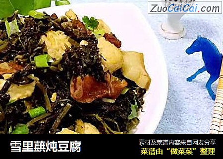 雪里蕻炖豆腐