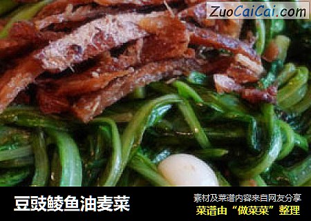 豆豉鲮鱼油麦菜
