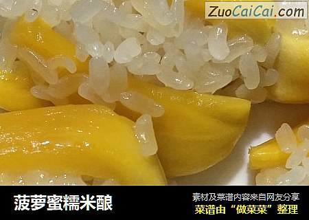 菠萝蜜糯米酿