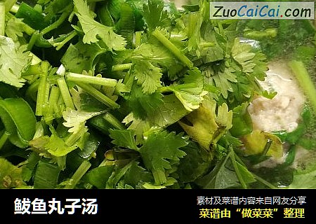 鲅鱼丸子汤