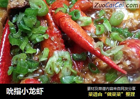 吮指小龙虾