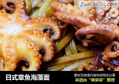 日式章鱼海藻面