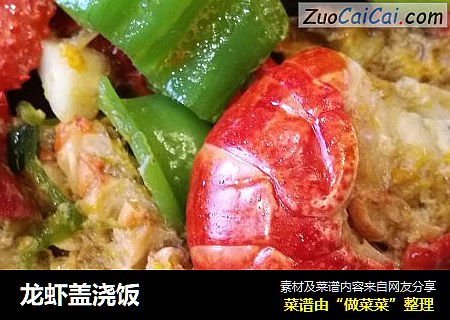 龙虾盖浇饭