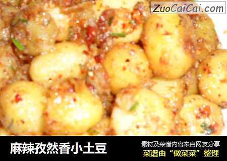 麻辣孜然香小土豆