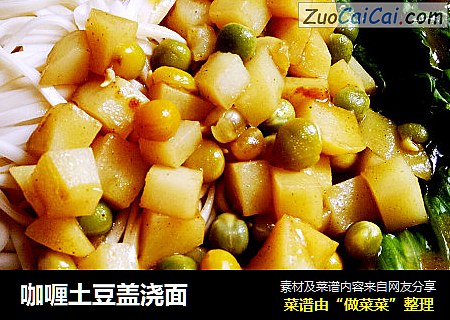 咖喱土豆盖浇面