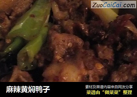 麻辣黄焖鸭子