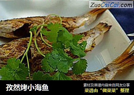孜然烤小海鱼