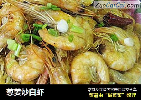 葱姜炒白虾